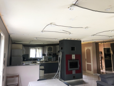 Installation de votre plafond tendu